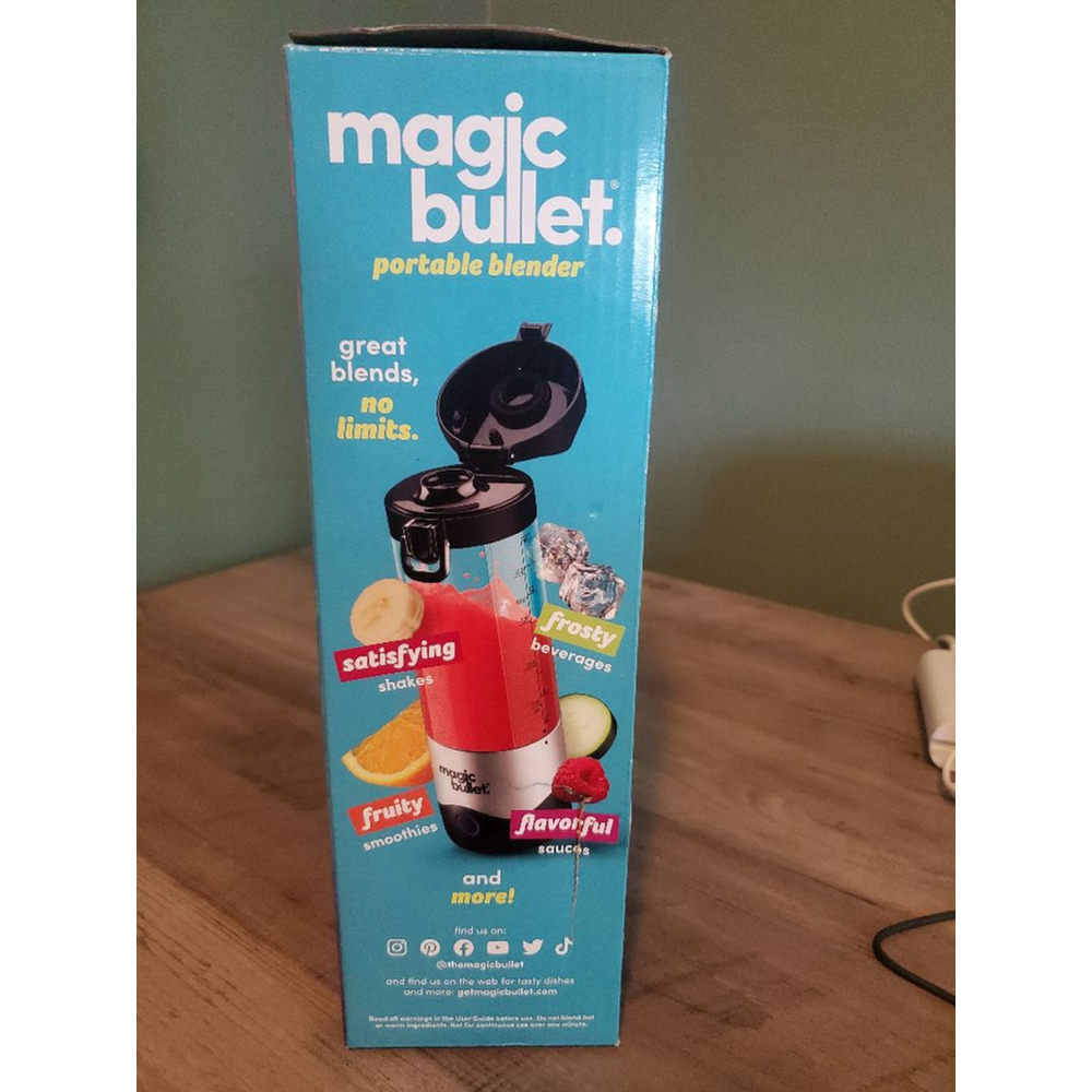 Magic Bullet Portable Blender - Silver & Black - One Size - Picture 3 of 4